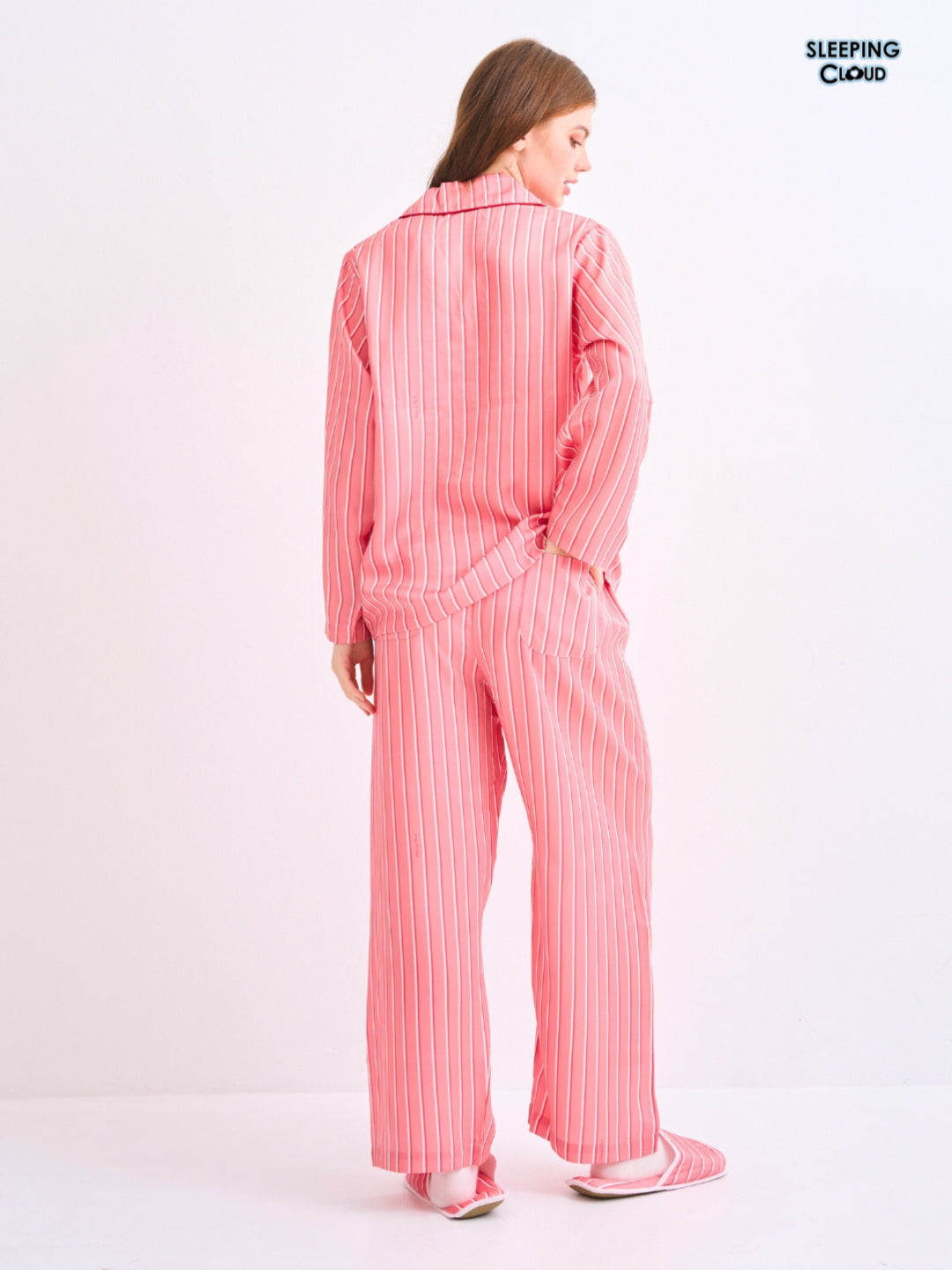 Make Up Your Day Collection - Red Sunday (Long Sleeves + Pants Set)