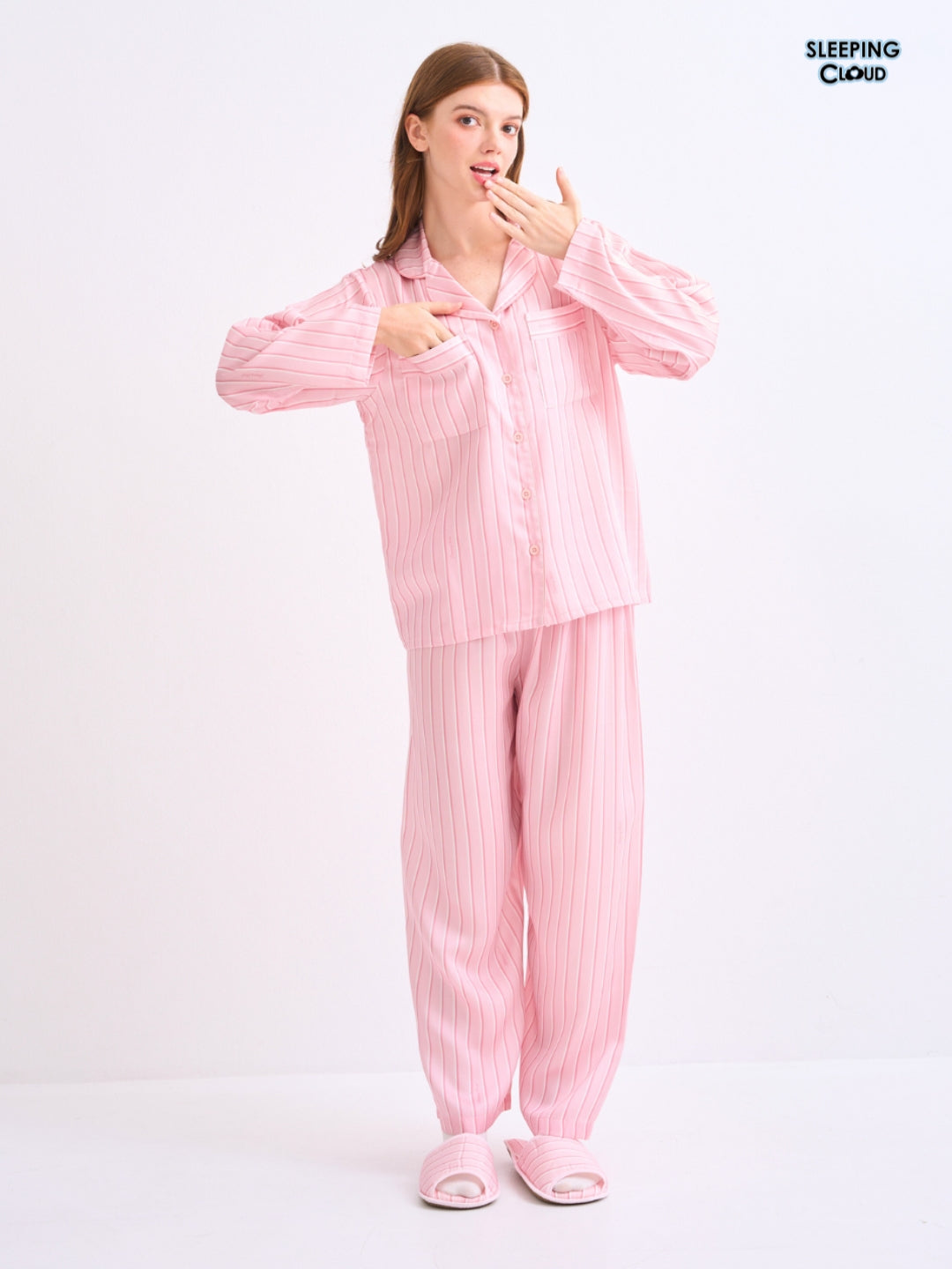 Make Up Your Day Collection - Pink Tuesday (Long Sleeves + Pants Set)