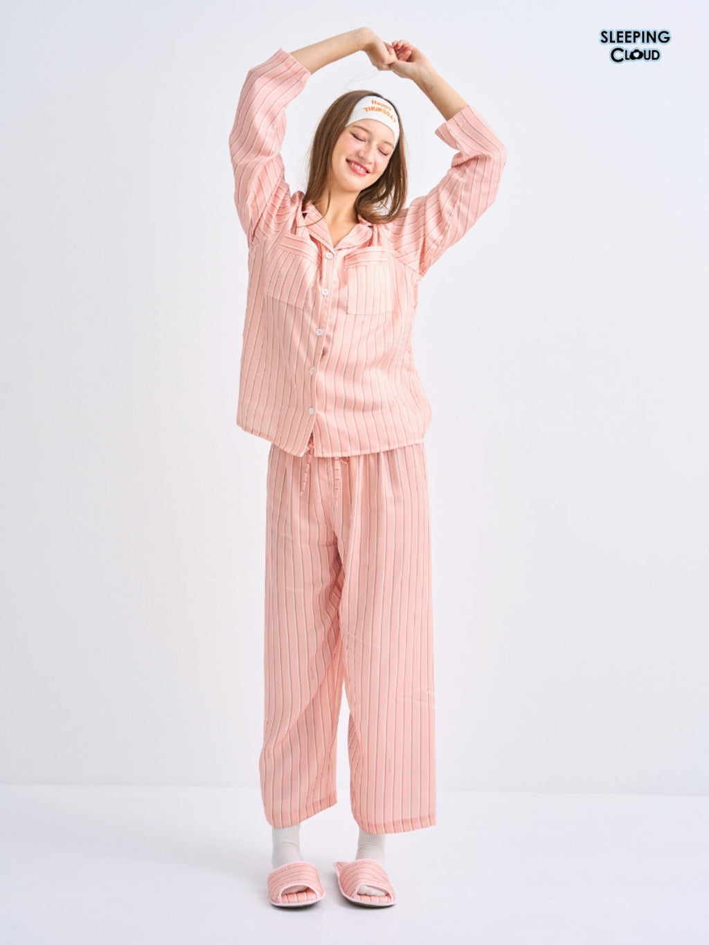 Make Up Your Day Collection - Orange Thursday (Long Sleeves + Pants Set)
