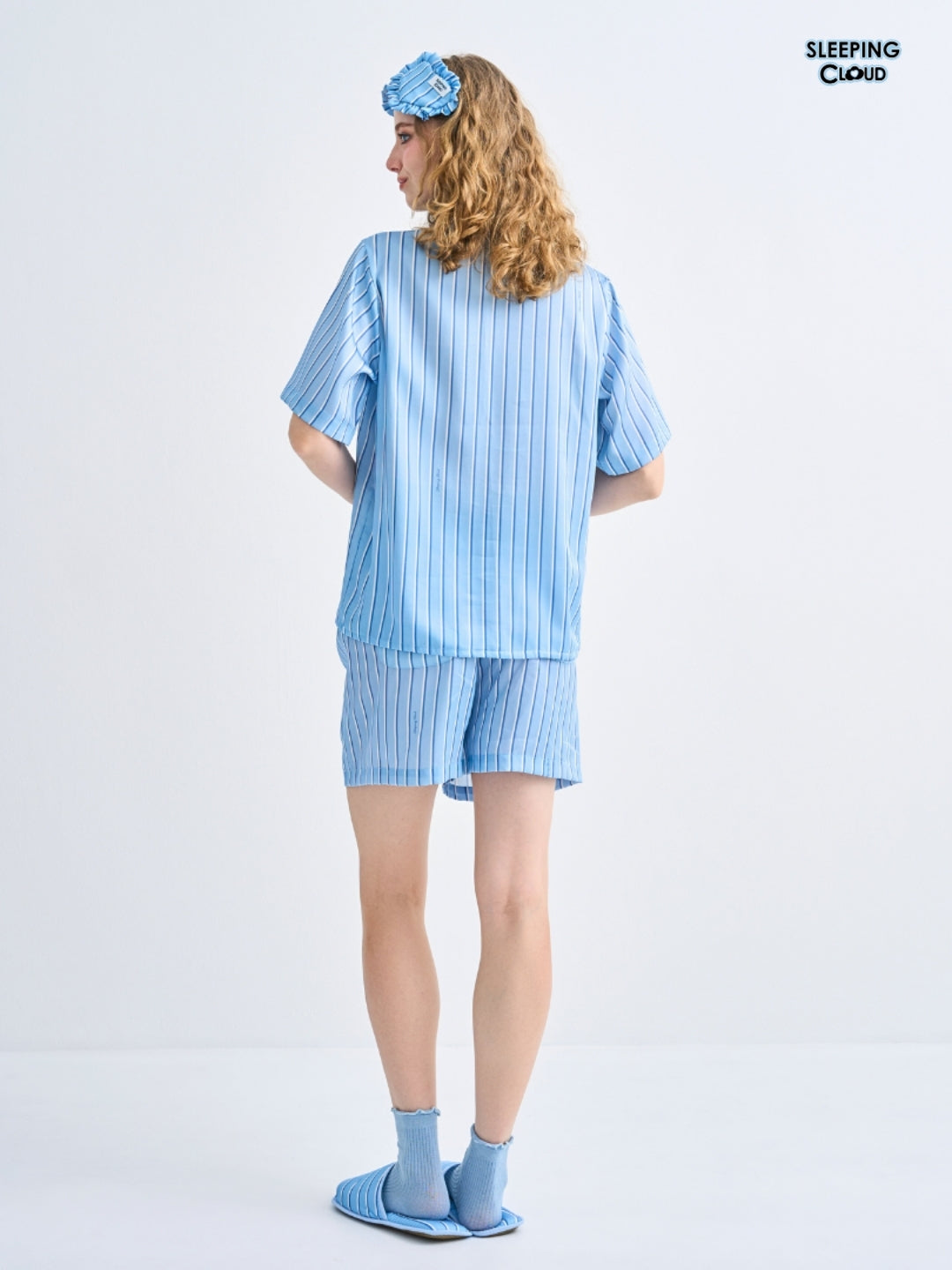 Make Up Your Day Collection - Blue Friday (Short Sleeves + Shorts Set)