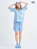 Make Up Your Day Collection - Blue Friday (Short Sleeves + Shorts Set)