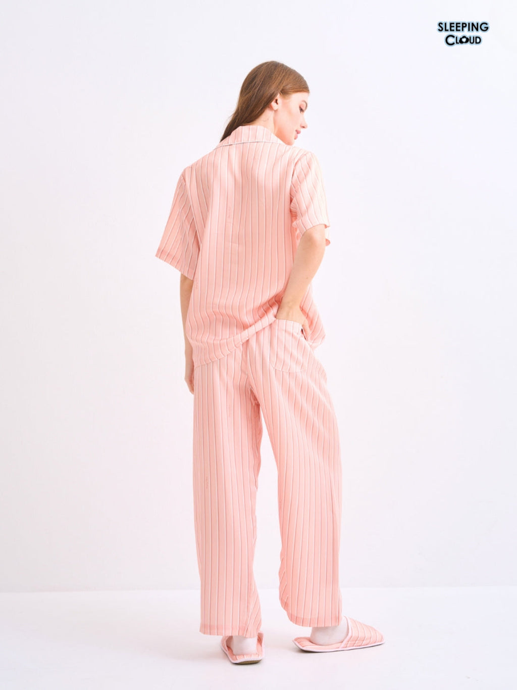 Make Up Your Day Collection - Orange Thursday (Short Sleeves + Pants Set)