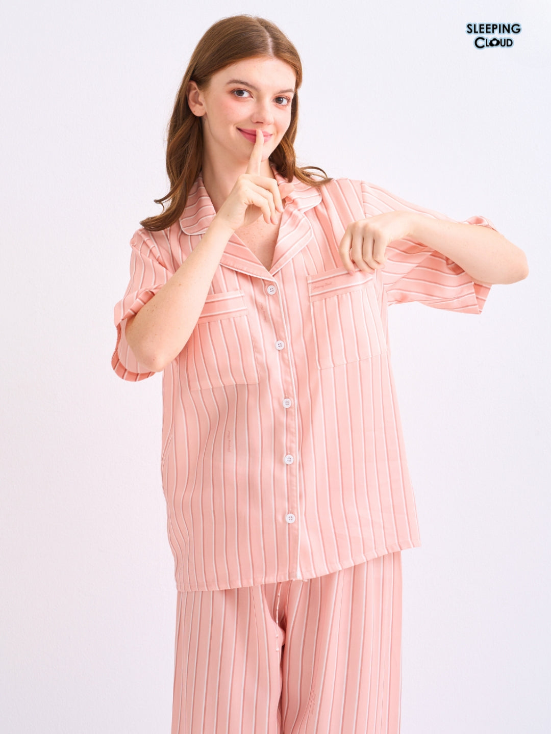 Make Up Your Day Collection - Orange Thursday (Short Sleeves + Pants Set)